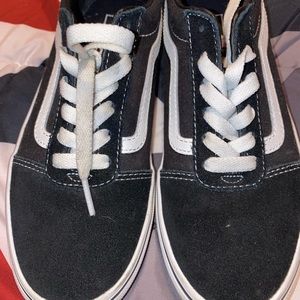 Vans for kids blk/white